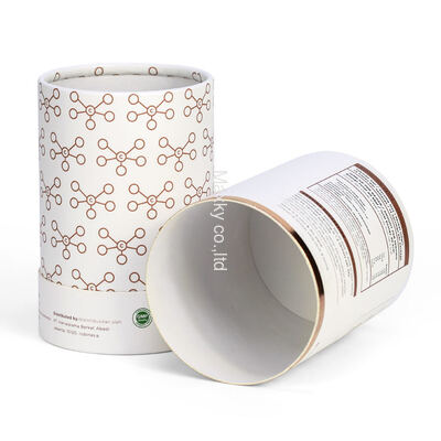 Kraft paper tube boxes and paper tube packaging, suitable for food-grade paper tube packaging of food, tea, etc.