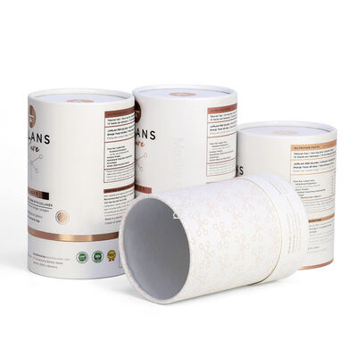 Kraft paper tube boxes and paper tube packaging, suitable for food-grade paper tube packaging of food, tea, etc.