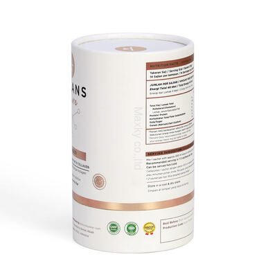 Kraft paper tube boxes and paper tube packaging, suitable for food-grade paper tube packaging of food, tea, etc.