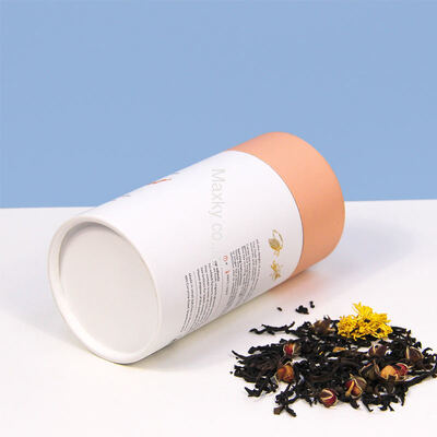 Stylish candy boxes, cylindrical tea and food boxes, cardboard gift boxes