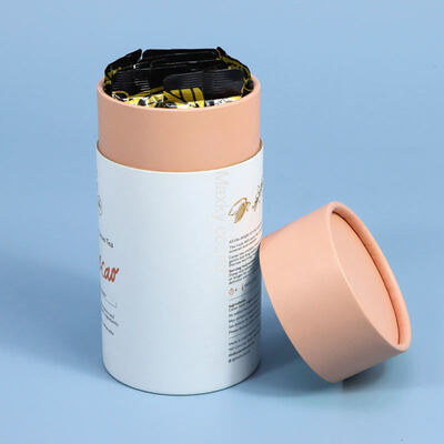 Stylish candy boxes, cylindrical tea and food boxes, cardboard gift boxes