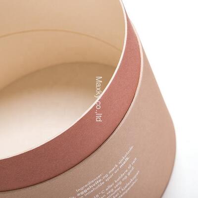 Silver-plated gold recyclable inner packaging for small gifts and cosmetic paper tubes