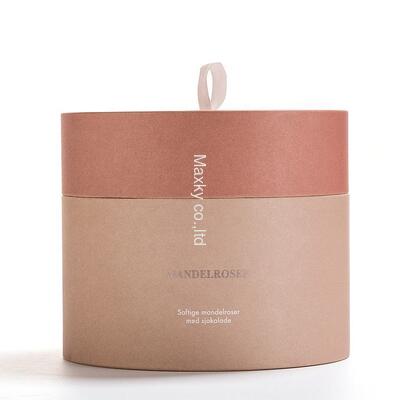 Silver-plated gold recyclable inner packaging for small gifts and cosmetic paper tubes