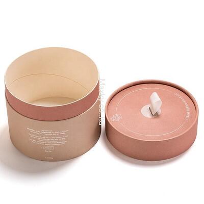 Silver-plated gold recyclable inner packaging for small gifts and cosmetic paper tubes