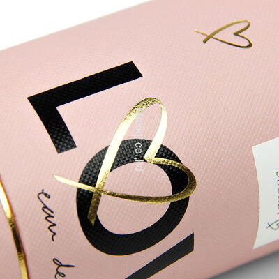 Customized cosmetic EVA foam paper tubes, gift skincare bottles, perfume packaging boxes