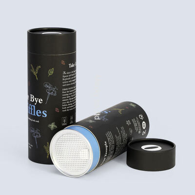 Cylindrical paper tea boxes, food-grade linerboard boxes, coffee powder paper packaging