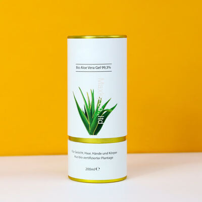 Customized printing of environmentally friendly paperboard, cylindrical boxes, and paper tube packaging