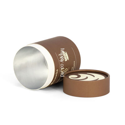 Food-grade paper tube round packaging box, suitable for packaging biscuits and other foods.