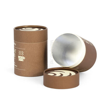 Food-grade paper tube round packaging box, suitable for packaging biscuits and other foods.