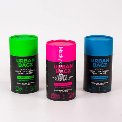 Food-grade kraft paper tea canister, suitable for tea cylinders.