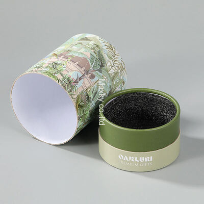 Food-grade cylindrical packaging containers for tea, high-end cosmetic candle jars, paper tubes, and liners.