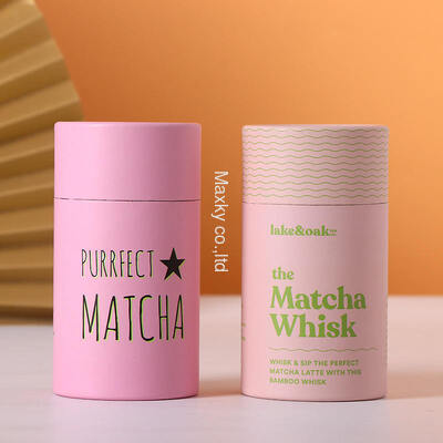 Ecofriendly Customize Size Craft Packaging Tea Paper Tube Cardboard Paper Tube Packaging for Tea Recyclable Kraft Paper Tube