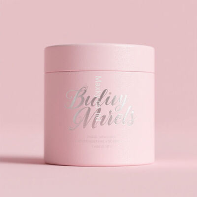 Premium tea cylinder kraft paper transport tube cardboard coffee paper cans, custom sizes available.