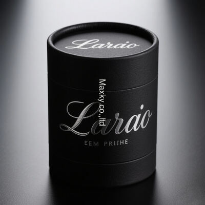 Premium tea cylinder kraft paper transport tube cardboard coffee paper cans, custom sizes available.