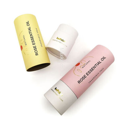 Customized push-pull replaceable kraft paper lipstick tray container packaging paper tube