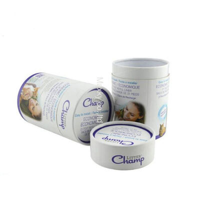 Customized deluxe dried herbal packaging cardboard tubes, curry powder containers, bulk herbal tea paper tubes