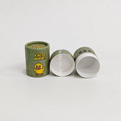 Eco-friendly lipstick tube paper, high-end gift and toy packaging paper tube, with waxed paper.