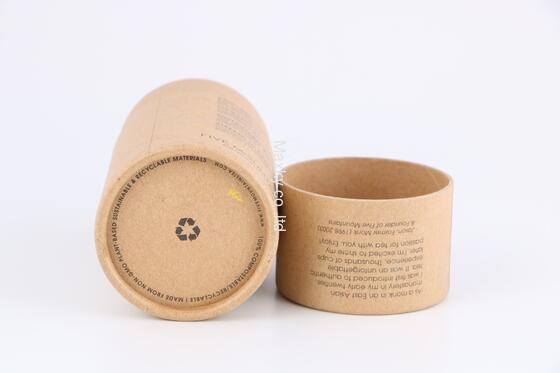 Eco-Friendly Push up Lip Balm Deodorant Cylinder Container 5g/10g Cardboard Oil-Resistant Paper Tube