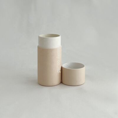 Biodegradable custom cardboard lipstick tube packaging, lipstick deodorant stick container, paper tube