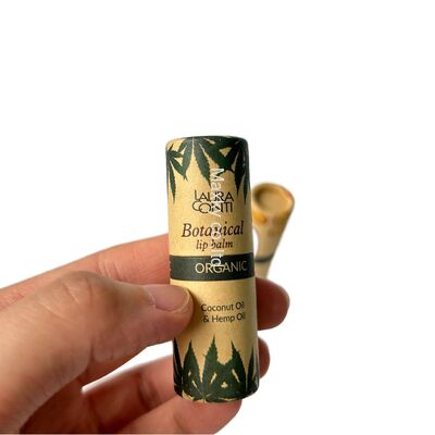 Lip balm tube, deodorant round packaging, eco-friendly push-pull container