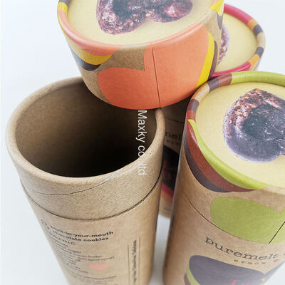 Biodegradable Paper Tube for Cosmetic Essential Oil Skincare Loose Tea Perfume Packing