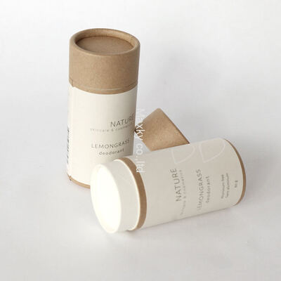 Biodegradable Paper Tube for Cosmetic Essential Oil Skincare Loose Tea Perfume Packing