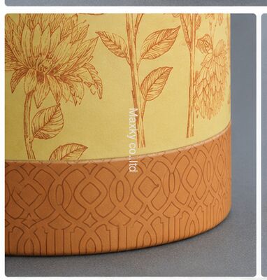 Eco-friendly Custom Biodegradable Kraft Paper Tube Box for Loose Tea