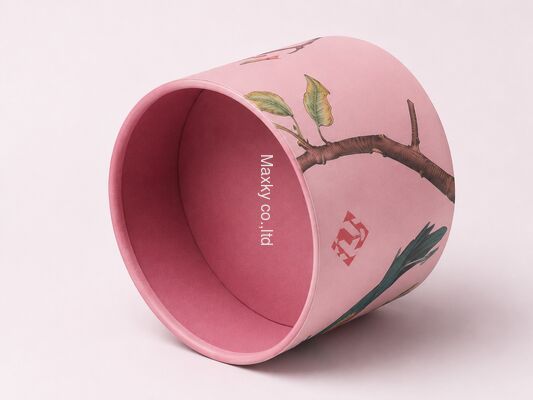Biodegradable Paper Tube Tea Packaging Cylinder Food Cardboard Canister