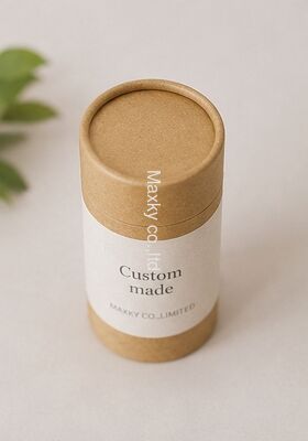 Eco Recyclable Kraft Paper Tube Food Grade Custom Print for Food Tea Packaging