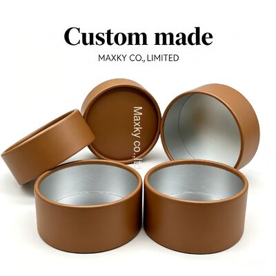 ecyclable Food Grade Kraft Paper Tube with Custom Printing for Food Packaging