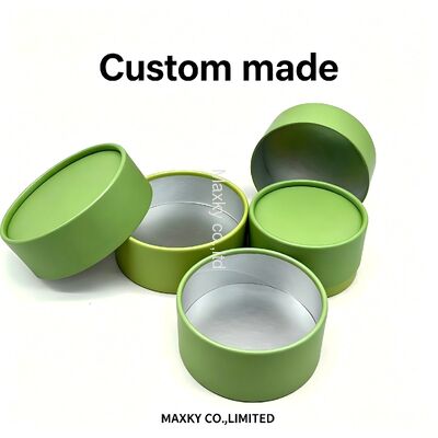 Custom Printed Food Grade Kraft Paper Tubes for Tea, Coffee and Food Packaging