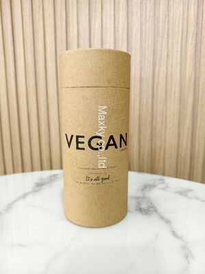Recyclable Custom Kraft Paper Tube Packaging for Premium Tea and Snack Products