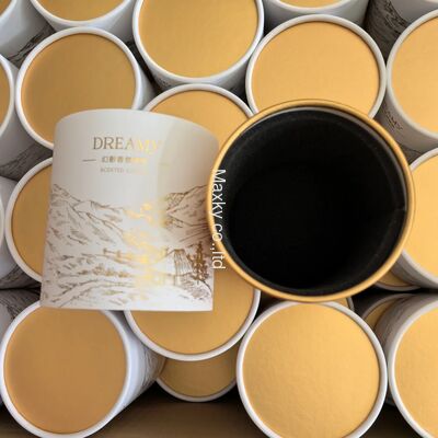 Recyclable Custom Kraft Paper Tube Packaging for Premium Tea and Snack Products