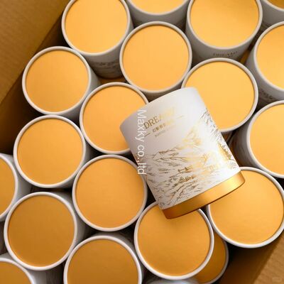 Recyclable Custom Kraft Paper Tube Packaging for Premium Tea and Snack Products