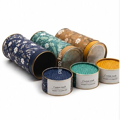 Premium Kraft Paper Packaging Tubes for Loose Leaf Tea Products