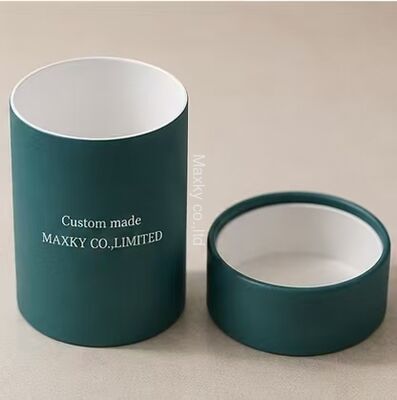 Biodegradable Kraft Paper Tubes with Custom Printed Logo Design