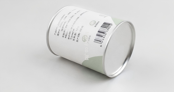 Food Grade Airtight Composite Paper Can for Dry Food Packaging
