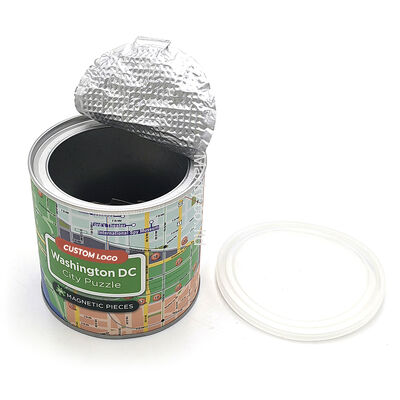 Custom-made high-quality food-grade paper cans with sealing lids