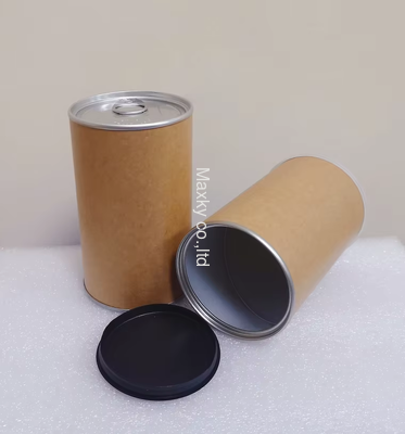 Custom high-quality cardboard food containers with easy-open ends
