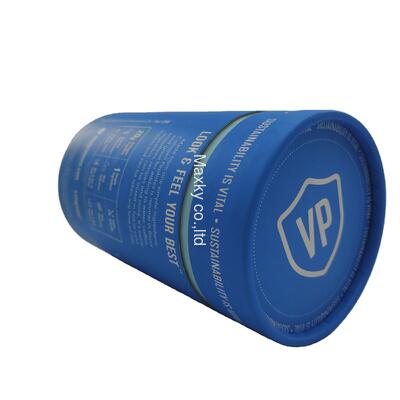 Customized paper tube packaging and sealed kraft paper containers specifically for green tea