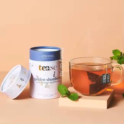 Custom Tea Paper Tube Packaging Manufacturer for Loose Leaf Tea and Herbal Tea