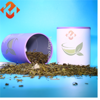 Customizable Paper Cans Packaging for Loose Leaf Tea Herbal Tea and Tea Gift Sets with Food Grade Lining and Logo Printing Options